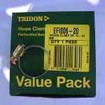 Tridon Hose Clamps EFI-6 for EFI Fuel Hose 5/16" with steel band Box of 20 