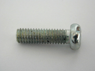 B1827/35 - Number Plate Screws - Pack 35 - PAN HEAD 6mm X 20mm