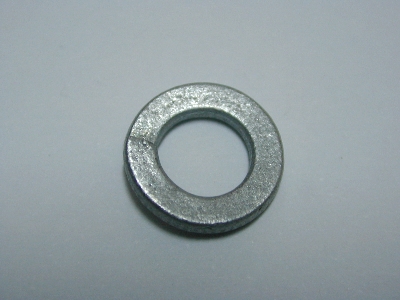 B410 - spring washer 4mm flat section znc plate pack 100