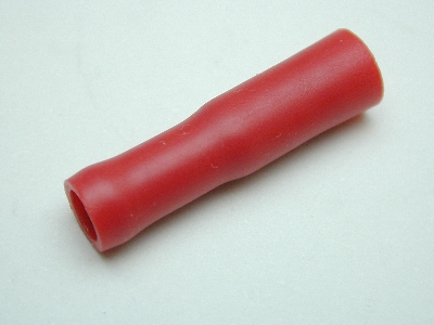 B609 - Electrical Terminal (Pack 35) Bullet Female Red