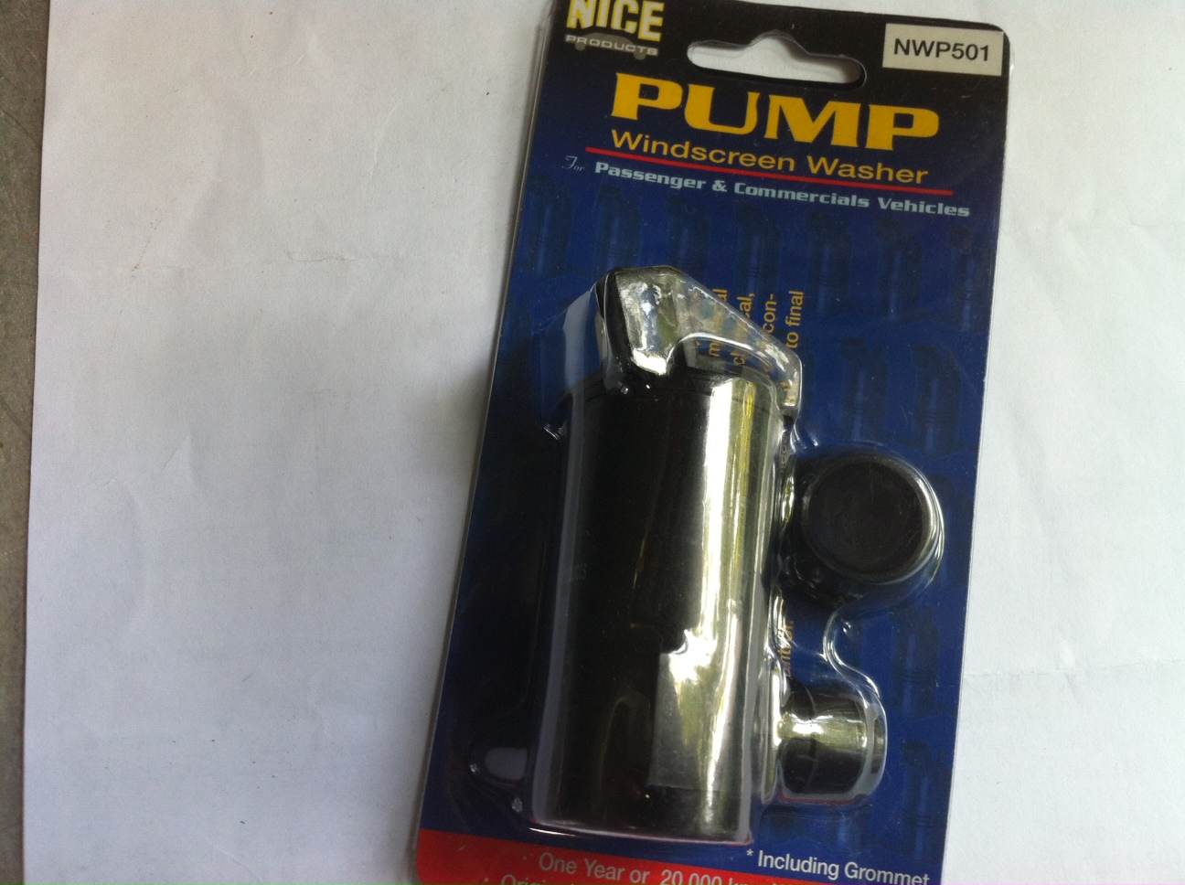 NWP501 Washer Pump by Nice