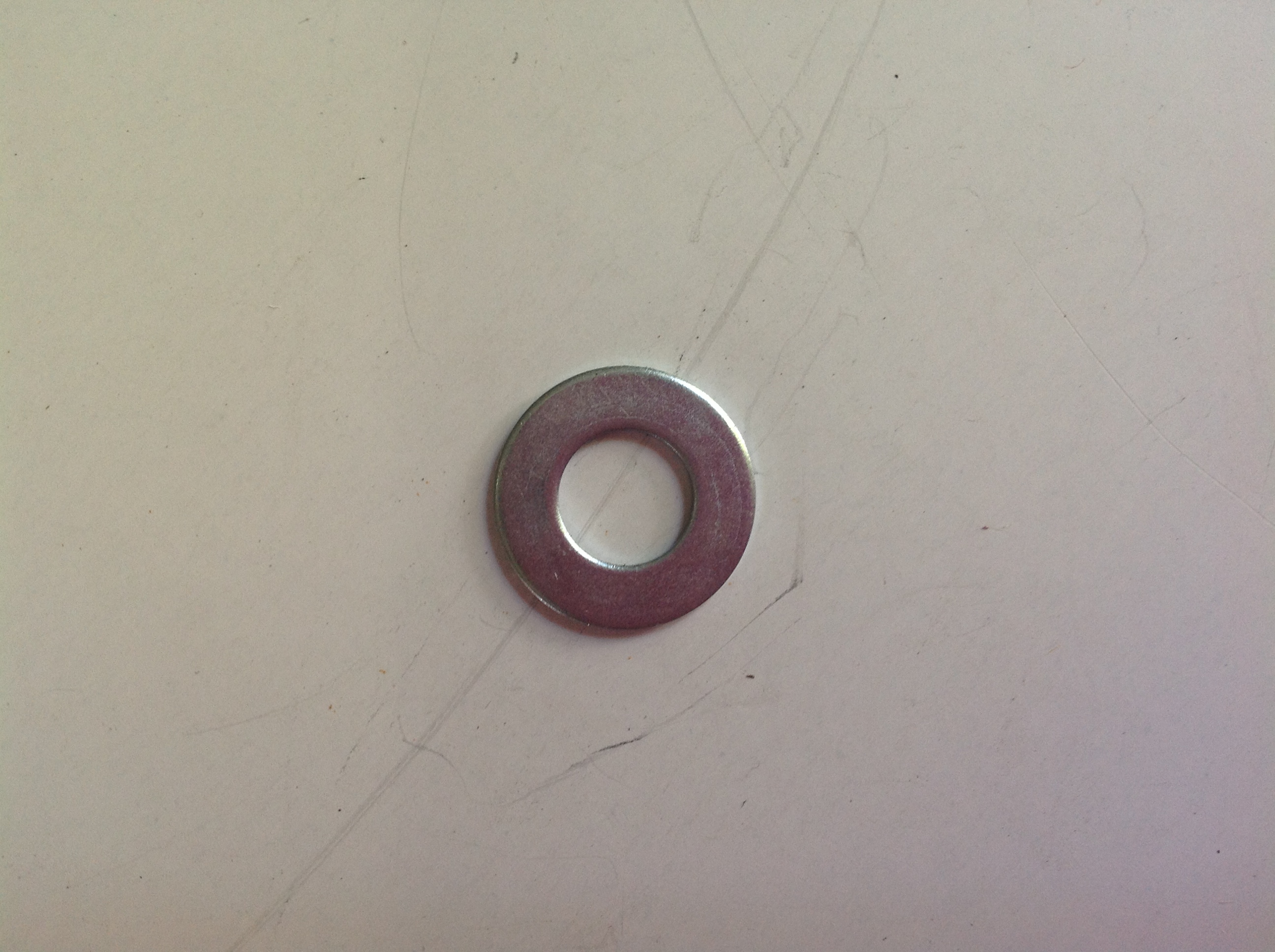 B1114 - flat washer engeneering - 6mm pack 100