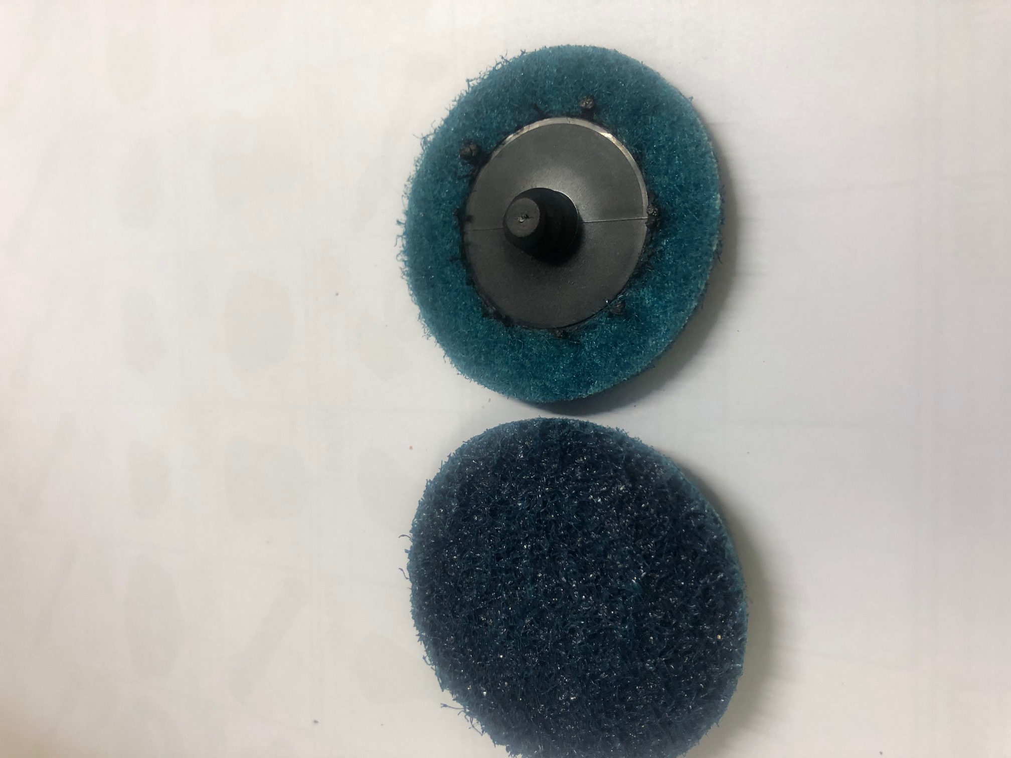 Bear tex scourer 1 disc 50mm roloc blue fine 