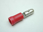 B608 - Electrical Terminal (Pack 35) Bullet Male Red