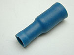 B637/25 - Electrical Terminal (Pack 25) Bullet Female Blue