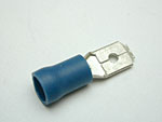 B639x - Electrical Terminal (Pack 35) Spade Male Blue
