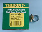 Tridon Hose Clamps HS8 13-25mm  Box of 20