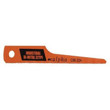 24 teeth air hack saw blade alpha brand - pack 10