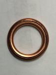 C12/15 - pack 15 - Copper Crush Washer 12mm X 18mm 