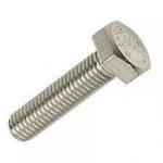 3/8" X 1' UNF set screw zinc plate pack 20 