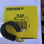 Tridon Rubber Lined Hose Clamps 22mm TRLC22P Box of 10 